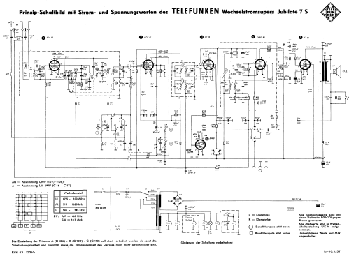 Jubilate 7/S; Telefunken (ID = 857381) Radio