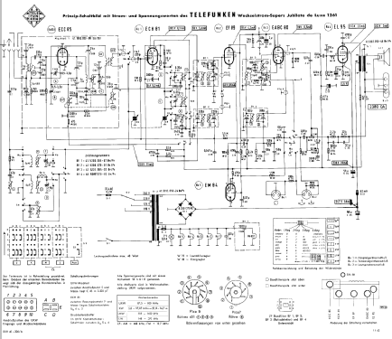 Jubilate de Luxe 1261; Telefunken (ID = 38897) Radio