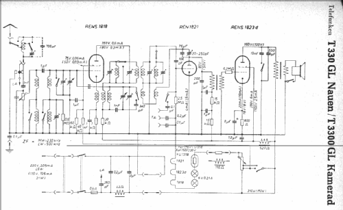 Kamerad 3300GL ; Telefunken (ID = 7577) Radio