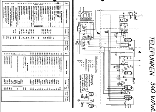 Katzenkopf T 340 T340W; Telefunken (ID = 18858) Radio