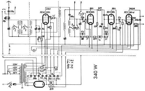 Katzenkopf T 340 T340W; Telefunken (ID = 18859) Radio