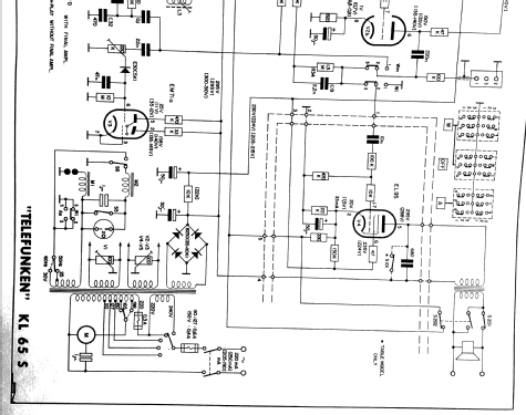 Magnetophon KL65S ; Telefunken (ID = 2611402) R-Player