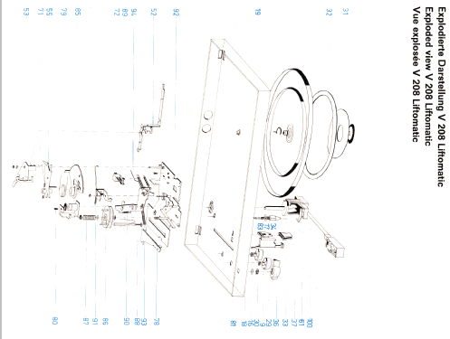 Liftomatic V208; Telefunken (ID = 683415) R-Player