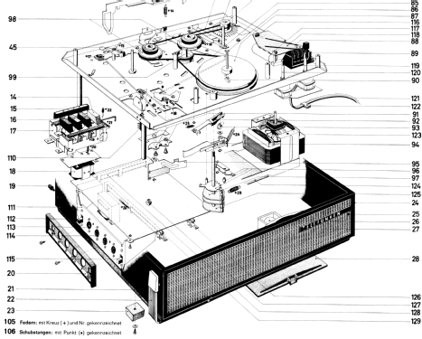 Magnetophon 201 M-201; Telefunken (ID = 1713185) R-Player