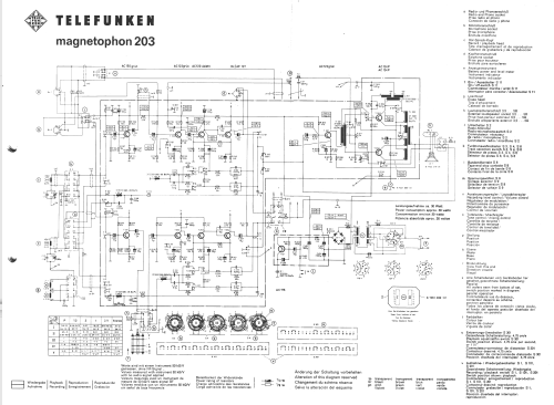 Magnetophon 203 M 203; Telefunken (ID = 328241) R-Player