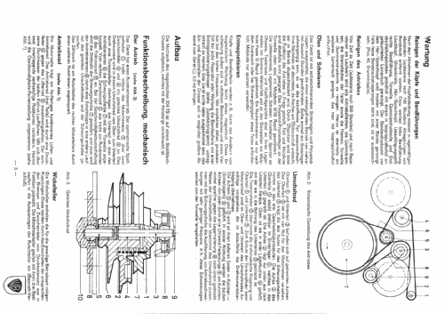 Magnetophon 204TS E4 M204TS Vierspur; Telefunken (ID = 954415) Reg-Riprod