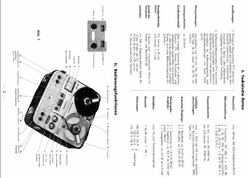 Magnetophon 77K Stereo; Telefunken (ID = 201020) R-Player