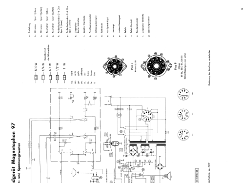 Magnetophon 97; Telefunken (ID = 1908918) R-Player