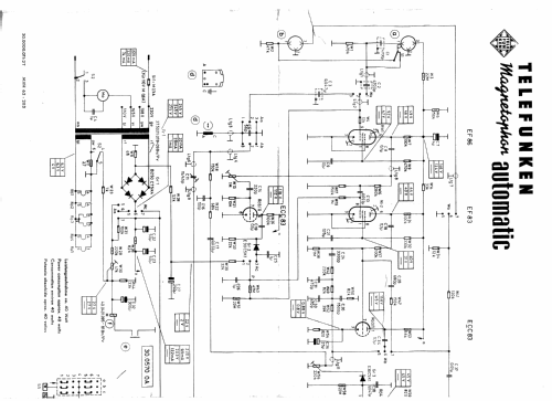 Magnetophon automatic ; Telefunken (ID = 218311) Sonido-V