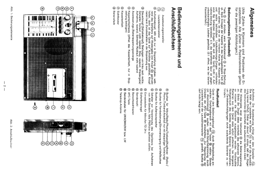 Magnetophon cc-combi-L; Telefunken (ID = 1998102) Radio