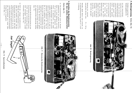 Magnetophon KL65; Telefunken (ID = 2007084) R-Player