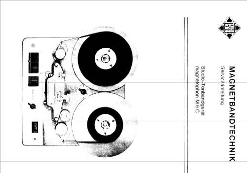 Magnetophon M5C; Telefunken (ID = 2007418) Reg-Riprod