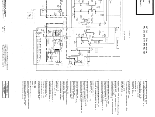 Magnetophon MC 310; Telefunken (ID = 1293777) R-Player