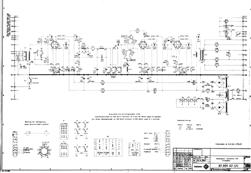 Magnetton-Wiedergabeverstärker V87; Telefunken (ID = 2005684) Verst/Mix