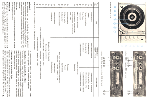 Musikus 5092 de Luxe; Telefunken (ID = 685805) R-Player