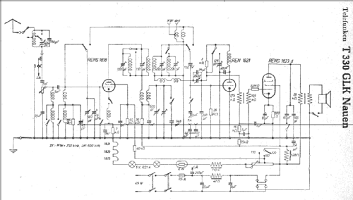 Nauen 330GLK ; Telefunken (ID = 7570) Radio