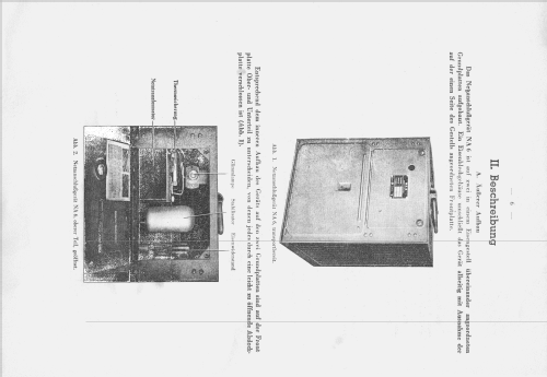 Netzanschlußgerät NA6; Telefunken (ID = 2498474) Fuente-Al