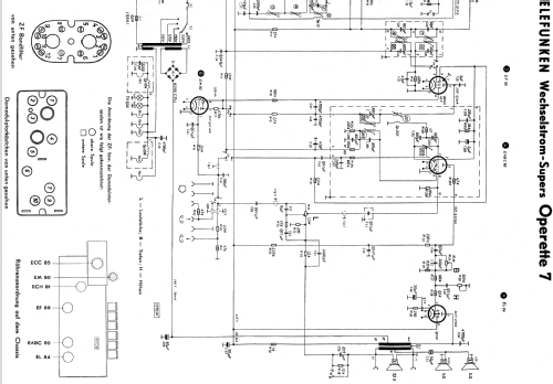 Operette 7; Telefunken (ID = 657980) Radio