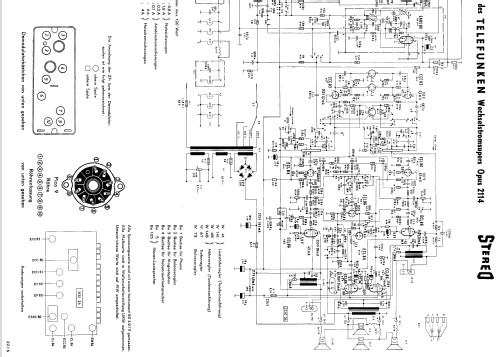 Opus 2214; Telefunken (ID = 61837) Radio