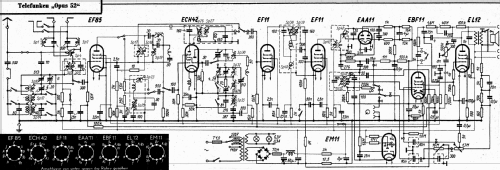 Opus 52W; Telefunken (ID = 1011825) Radio