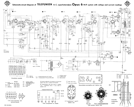 Opus 6 HiFi-System Licensed by Armstrong; Telefunken (ID = 946753) Radio