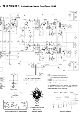 Opus-Stereo 2004; Telefunken (ID = 2748657) Radio