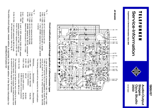 Opus Studio 2650 ; Telefunken (ID = 1950198) Radio