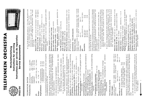 Orchestra 53; Telefunken (ID = 1935825) Radio