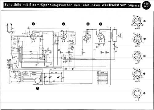 Orchestra 659WK; Telefunken (ID = 2037297) Radio