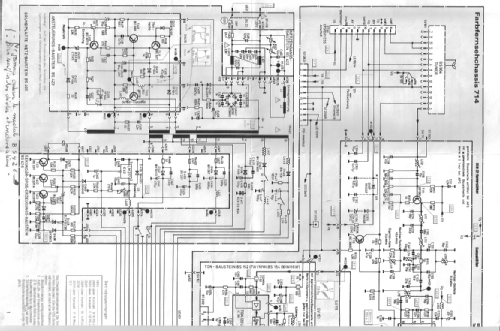 Pal Color unbekannt, inconnu Ch= 714; Telefunken (ID = 2436554) Television