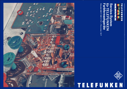 PALcolor 708T; Telefunken (ID = 2318604) Télévision