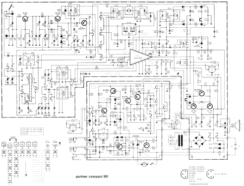 partner compact 101; Telefunken (ID = 116577) Radio