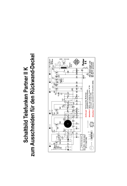 Partner II K ; Telefunken (ID = 2740924) Radio