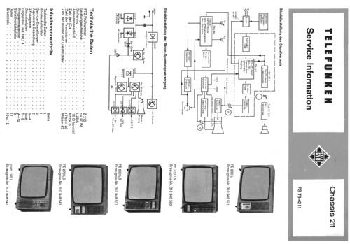 Porti 190L Ch= 211; Telefunken (ID = 480264) Television