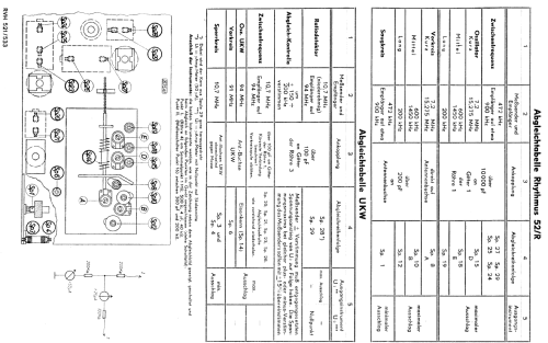 Rhythmus 52R; Telefunken (ID = 780774) Radio