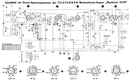 Rhythmus 52R; Telefunken (ID = 780749) Radio