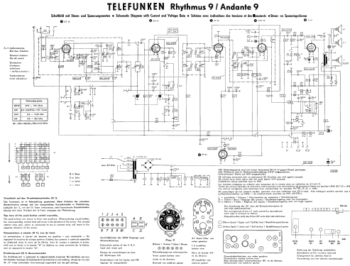 Rhythmus 9; Telefunken (ID = 710701) Radio