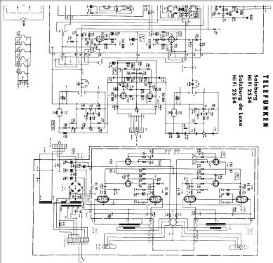 Salzburg 2554 Hi-Fi; Telefunken (ID = 86592) Radio