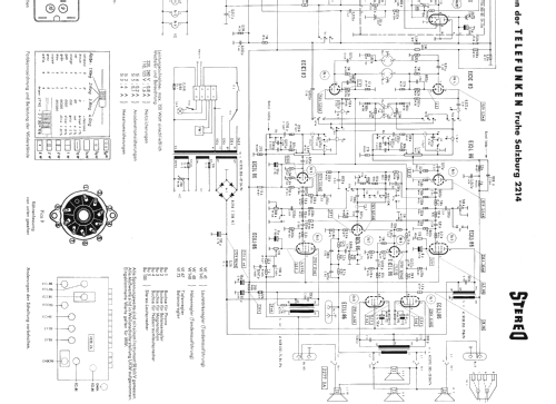 Salzburg de Luxe 2214; Telefunken (ID = 547886) Radio