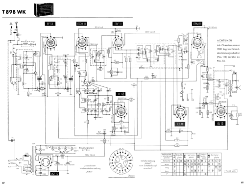 Spitzen-Super 898WK ; Telefunken (ID = 21099) Radio