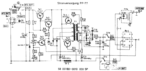 Stromversorgung PP-77; Telefunken (ID = 2089719) Power-S