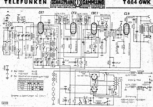 Super 664GWK ; Telefunken (ID = 2889324) Radio