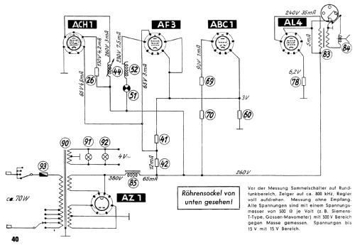 Super 664WK ; Telefunken (ID = 21085) Radio