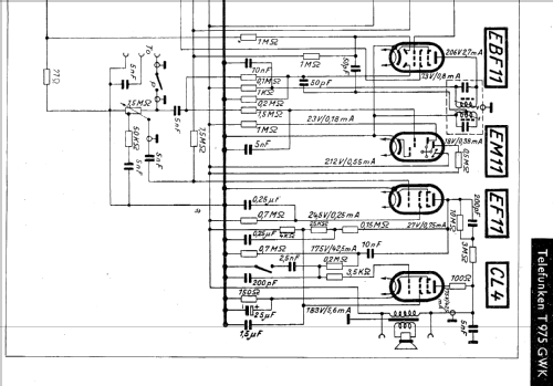 Super 975GWK ; Telefunken (ID = 360437) Radio