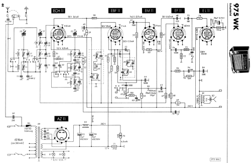 Super 975WK ; Telefunken (ID = 2218323) Radio