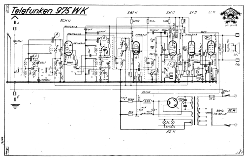 Super 975WK ; Telefunken (ID = 2218347) Radio