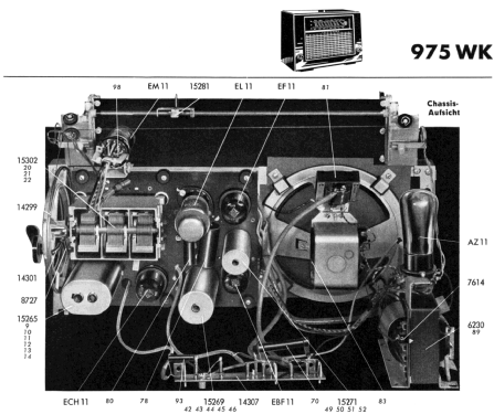 Super 975WK ; Telefunken (ID = 2218367) Radio