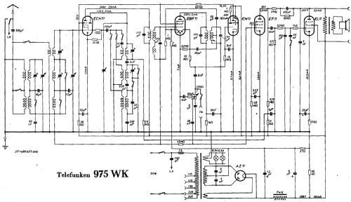 Super 975WK ; Telefunken (ID = 7483) Radio