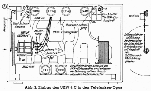 Super-Vorsatzgerät UKW4C; Telefunken (ID = 1230224) Adattatore