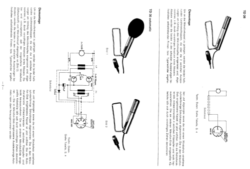 TD12; Telefunken (ID = 2549856) Microphone/PU